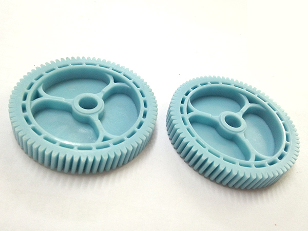藍(lán)色齒輪零件注塑
